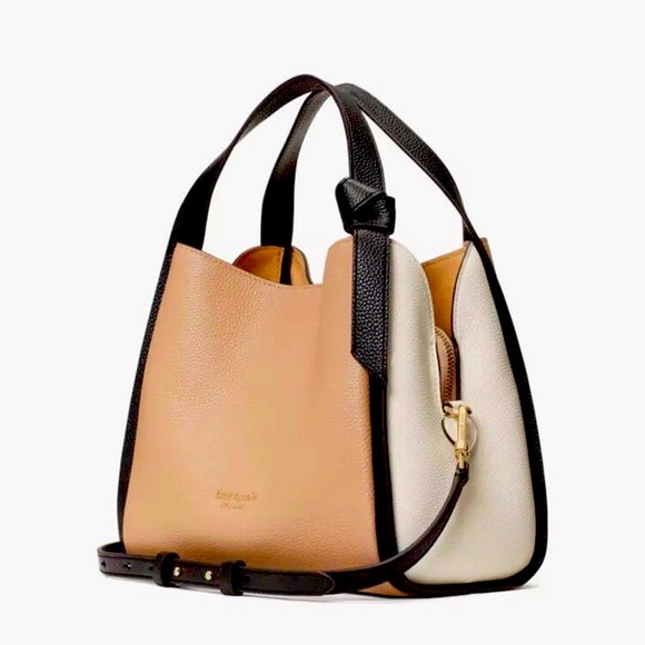 Kate Spade ♠️ Knott Colorblocked Medium Crossbody Tote - Picture 1 of 6